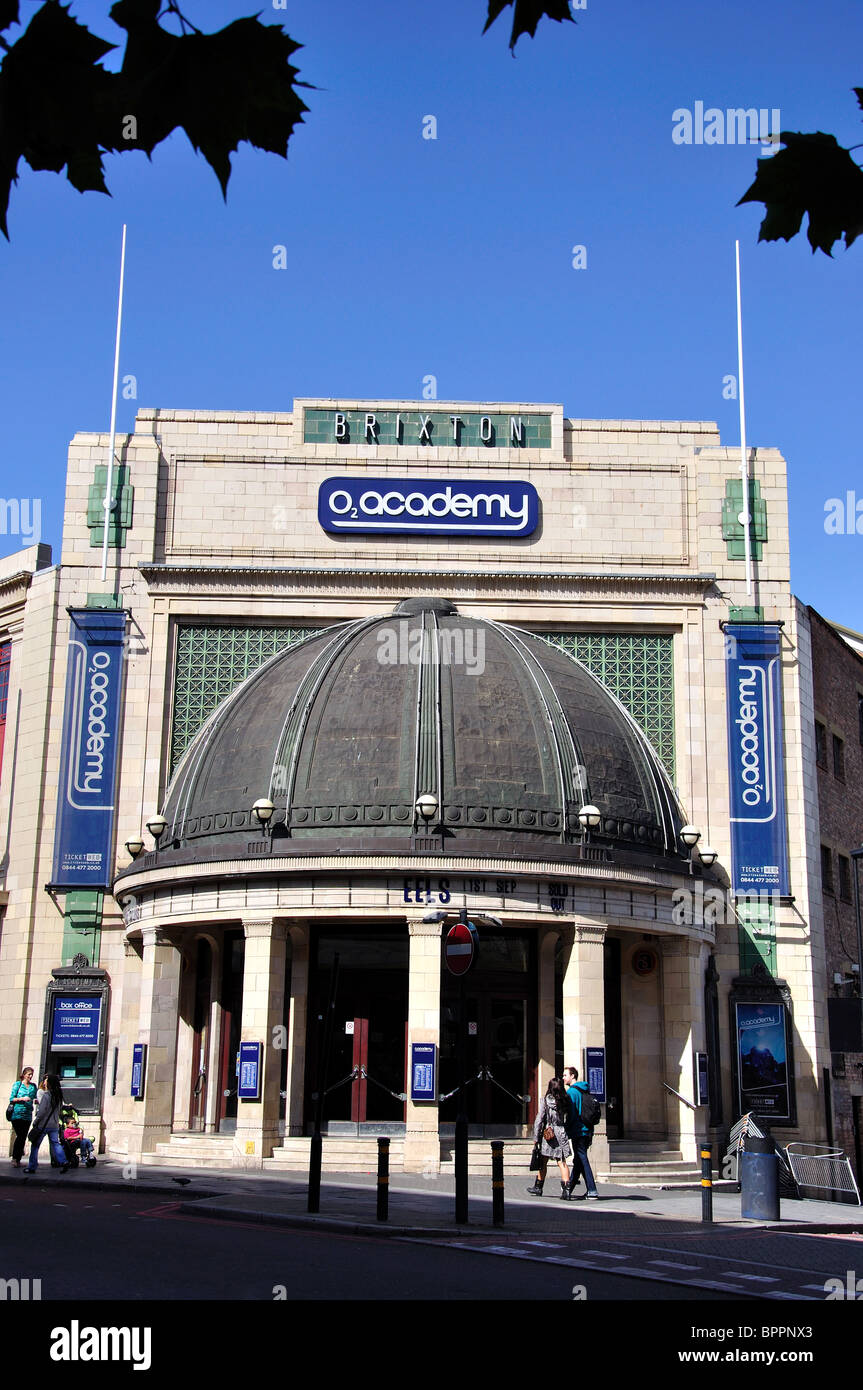 O2 Academy Brixton, Stockwell Road, London Borough of Lambeth, Greater London, Angleterre, Royaume-Uni Banque D'Images