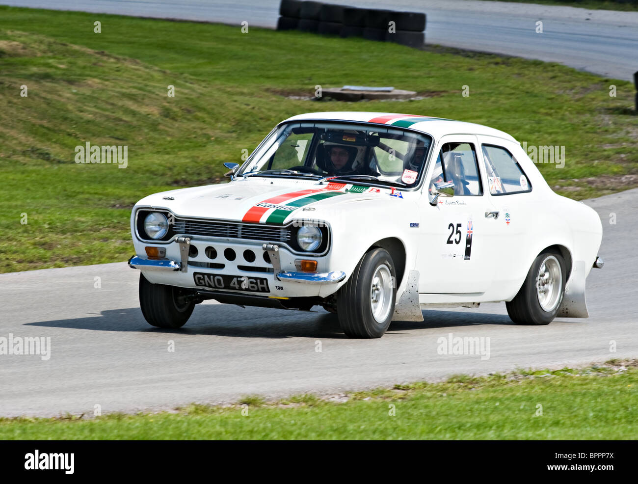 RS - Mark I1600 Voiture Rallye Rallye sur piste à Oulton Park Motor Racing Circuit Cheshire England Royaume-Uni UK Banque D'Images