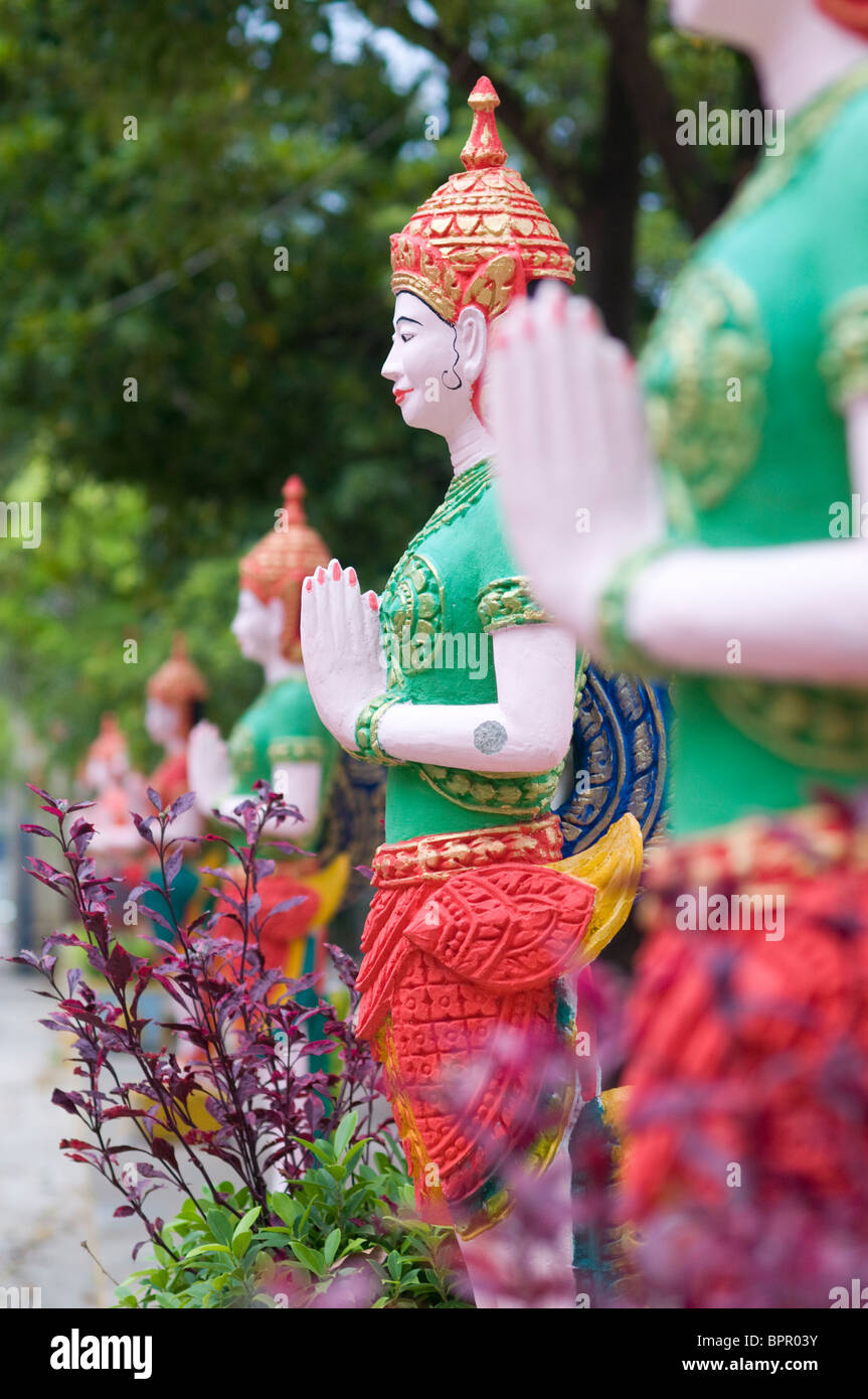 Wat Botum, Phnom Penh, Cambodge Banque D'Images