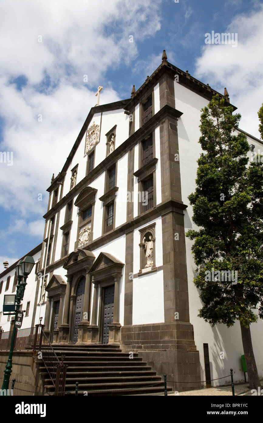 Igreja do Colégio à Funchal - Madeira Banque D'Images