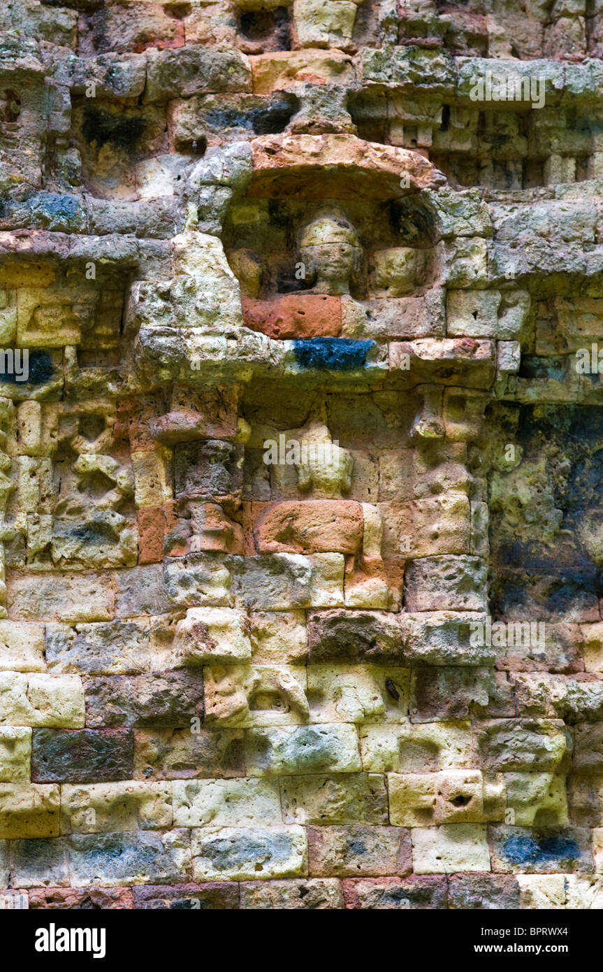Ruines du temple de Sambor Prei Kuk, Kompong Thom, Cambodge Banque D'Images