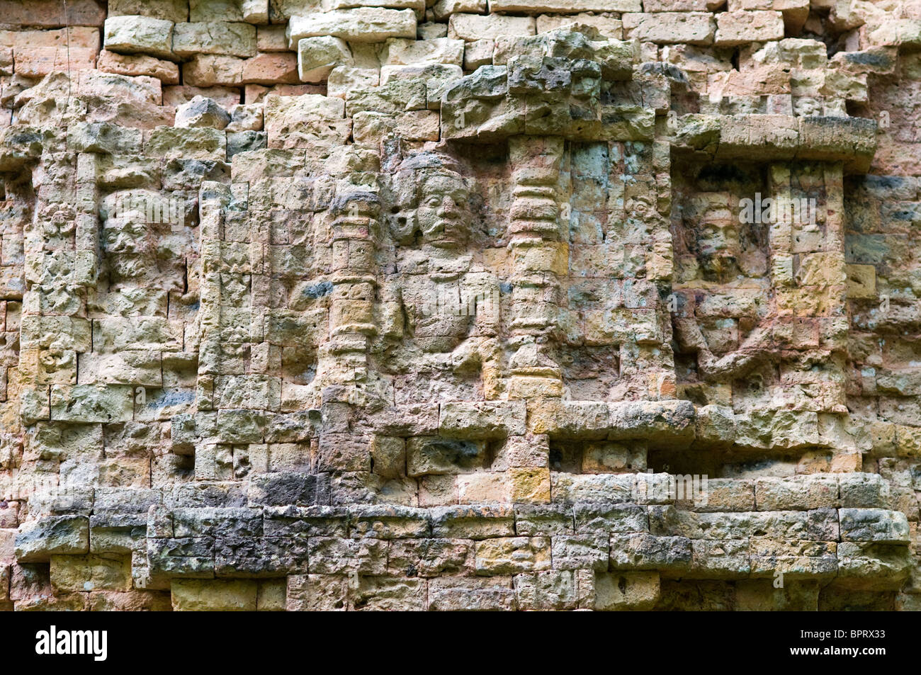 Ruines du temple de Sambor Prei Kuk, Kompong Thom, Cambodge Banque D'Images