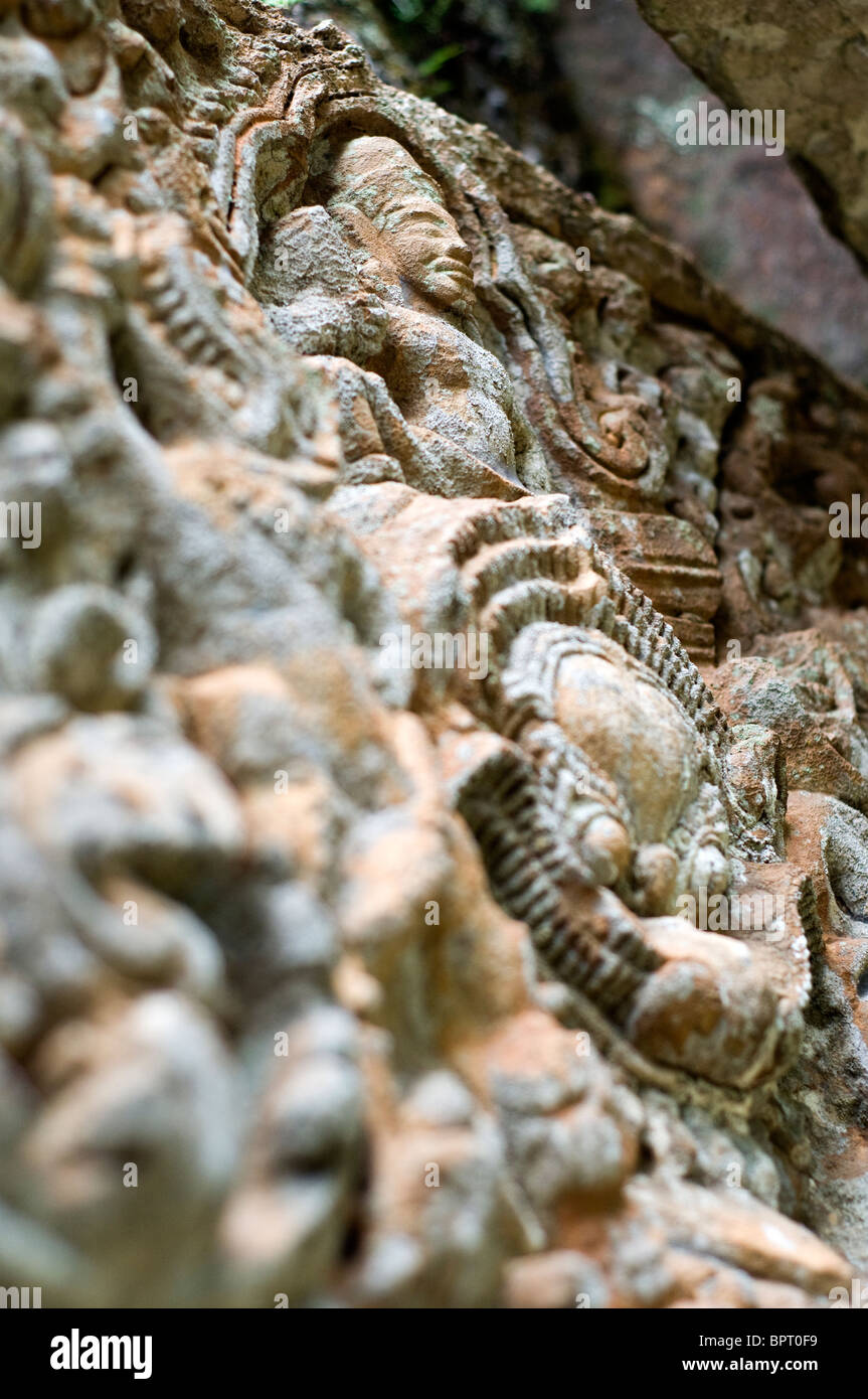 Phnom Chissor, Takeo, au Cambodge Banque D'Images