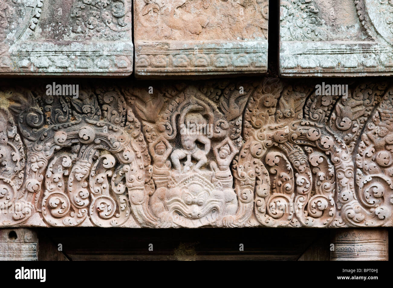 Phnom Chissor, Takeo, au Cambodge Banque D'Images