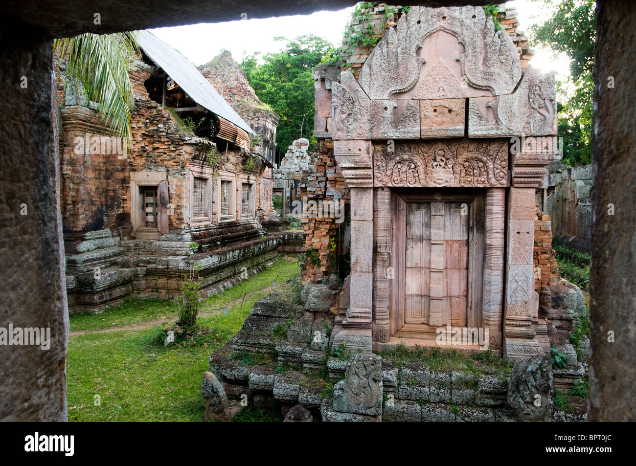 Phnom Chissor, Takeo, au Cambodge Banque D'Images