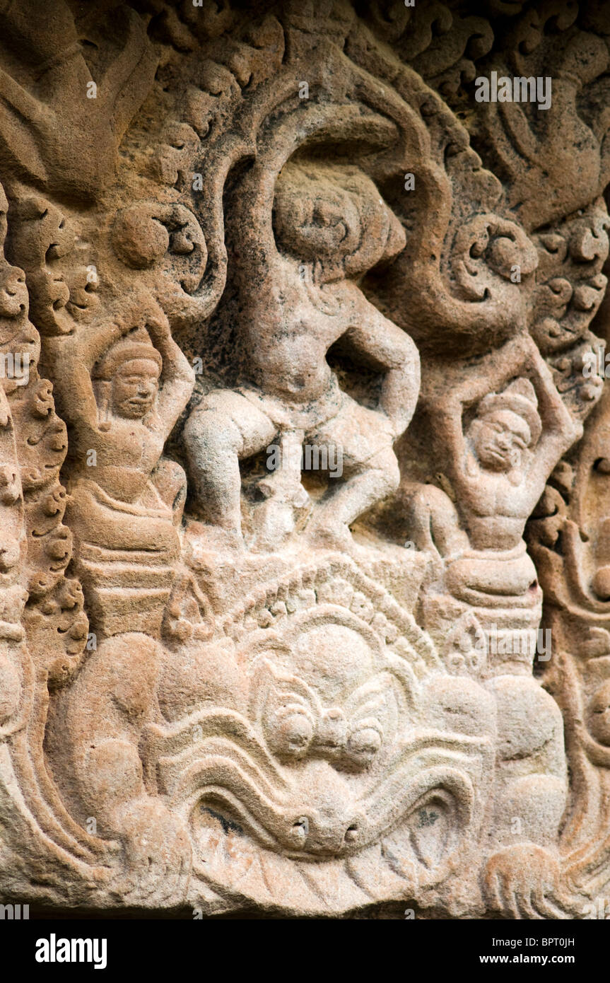 Phnom Chissor, Takeo, au Cambodge Banque D'Images