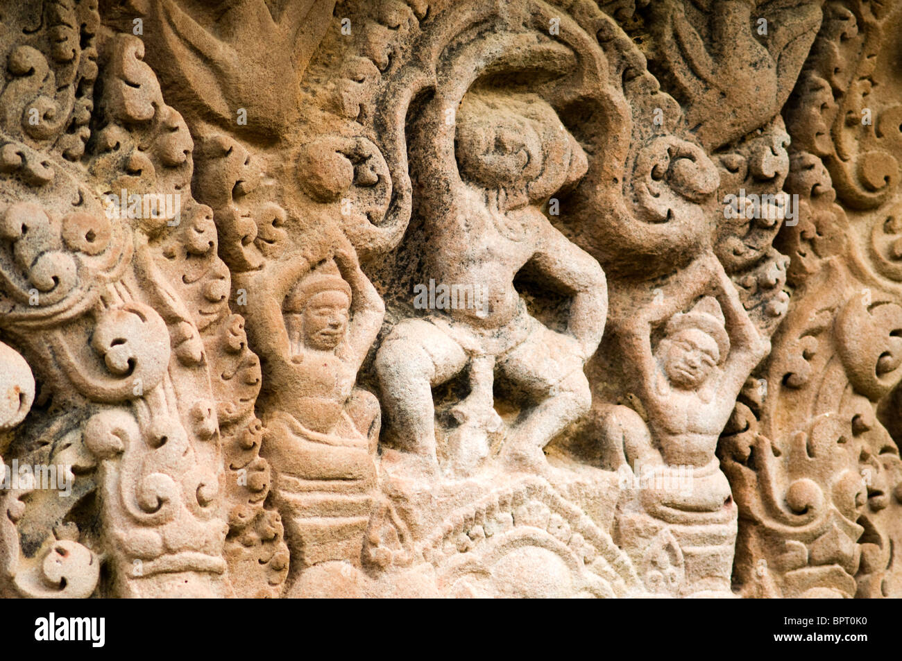 Phnom Chissor, Takeo, au Cambodge Banque D'Images