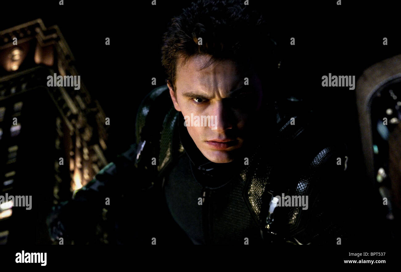 James Franco Comme Nouveau Titre De Film Gobelin Spider Man Iii Banque