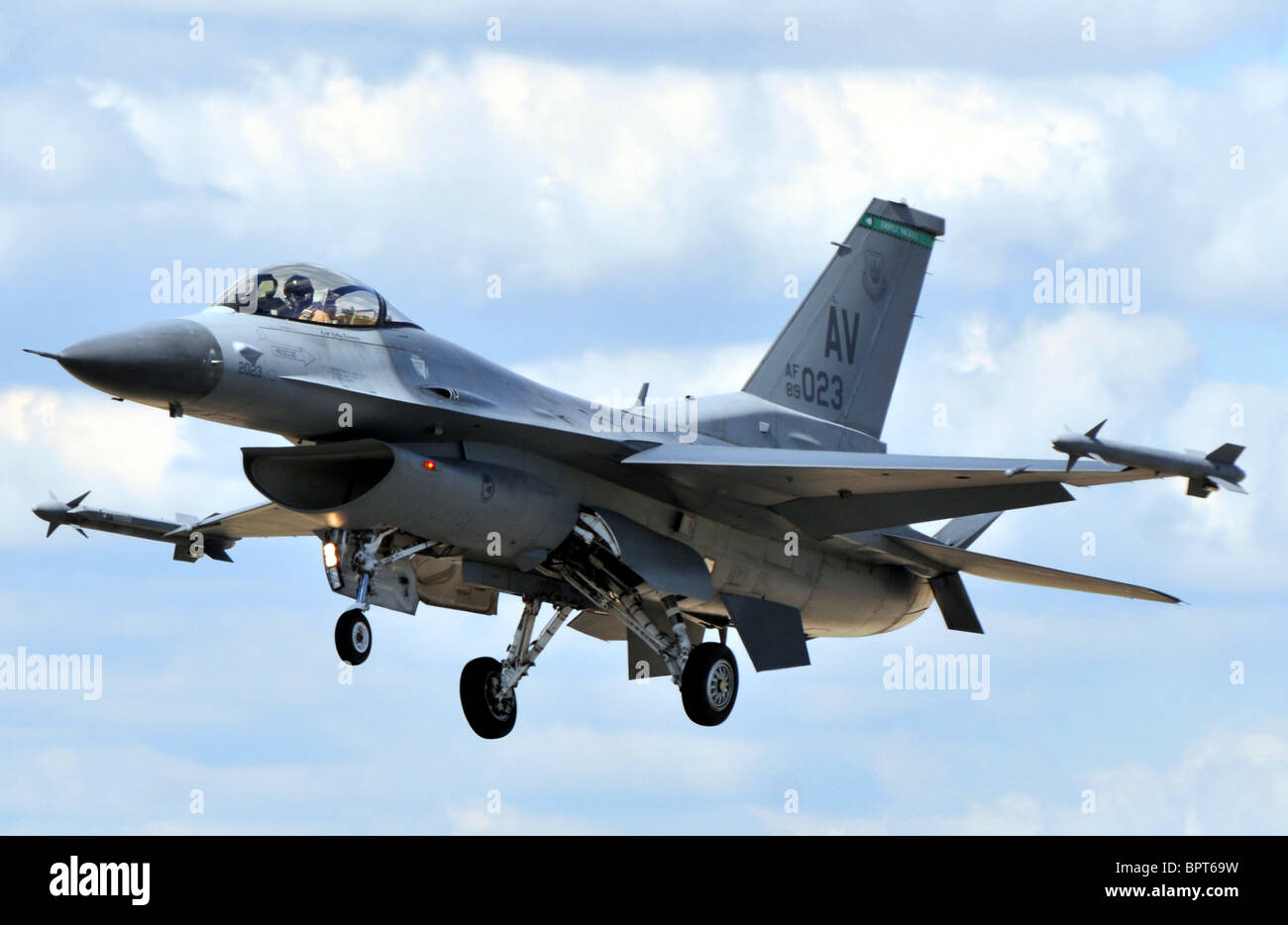 Lockheed F-16C Falcon jet fighter, F16, F-16 Banque D'Images