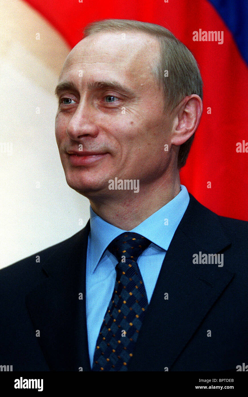 VLADIMIR POUTINE PRÉSIDENT DE LA RUSSIE 17 Avril 2000 Banque D'Images