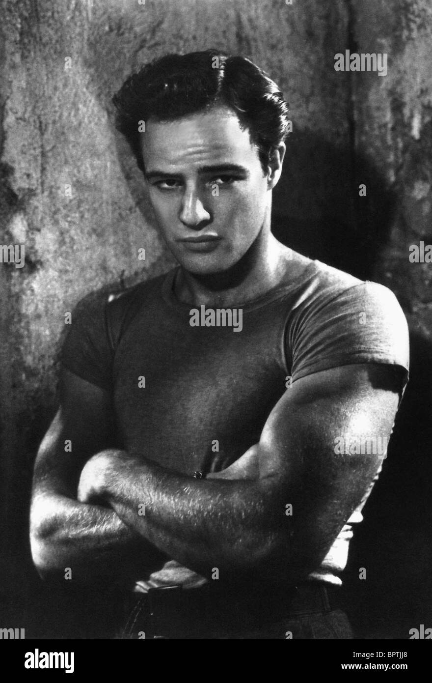L'ACTEUR Marlon Brando (1951) Banque D'Images