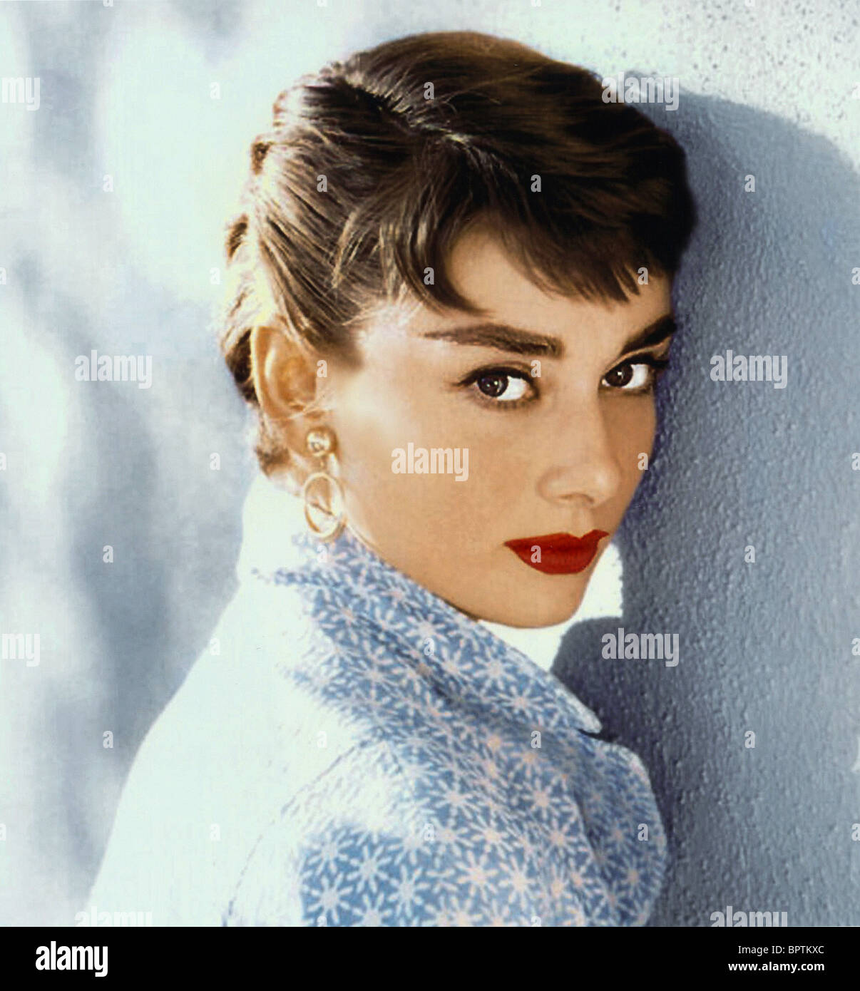 L'actrice Audrey Hepburn (1959) Banque D'Images