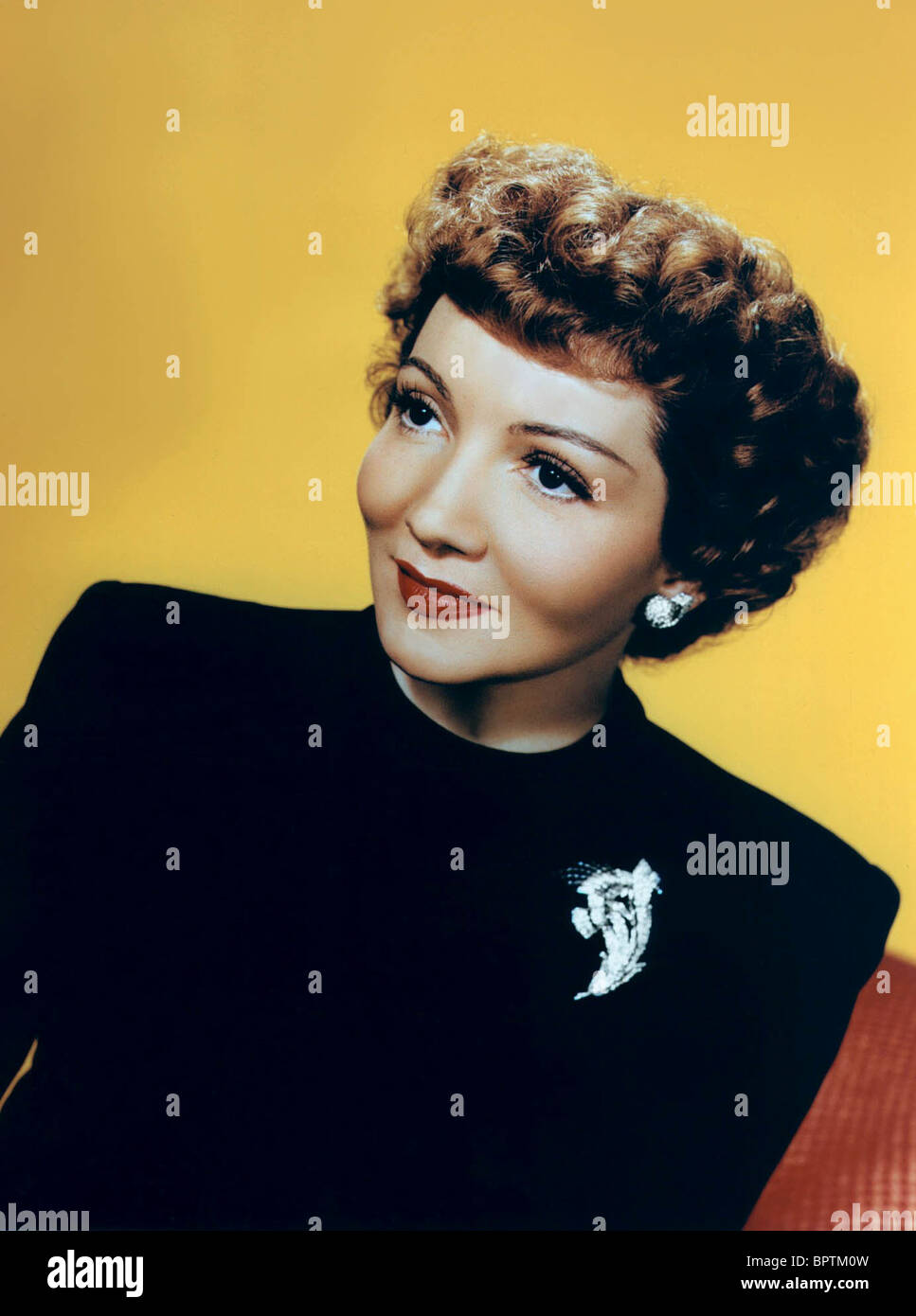 L'ACTRICE Claudette Colbert (1947) Banque D'Images