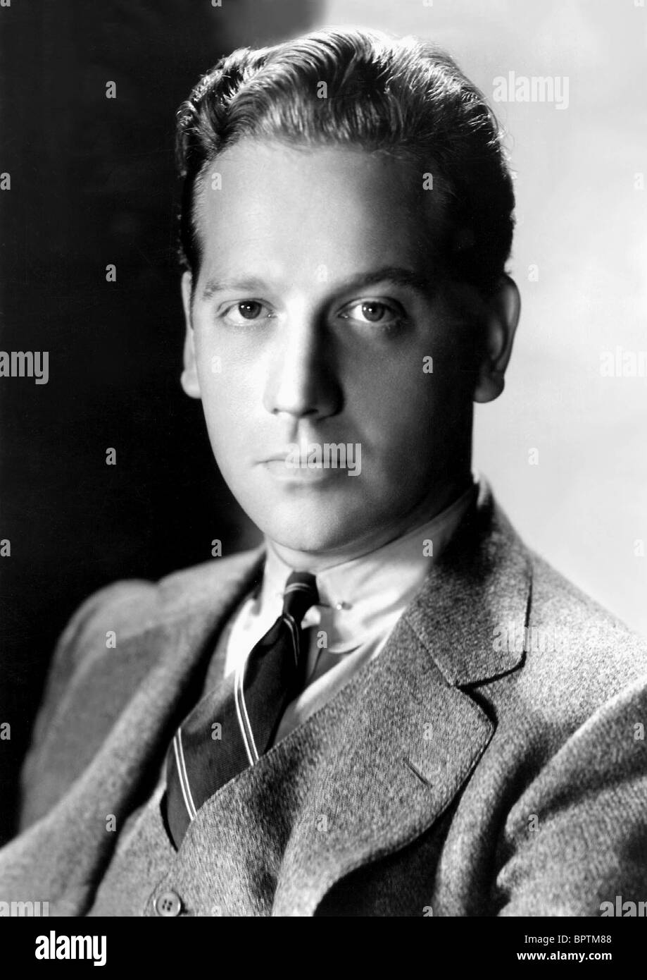 L'ACTEUR MELVYN DOUGLAS (1925) Banque D'Images