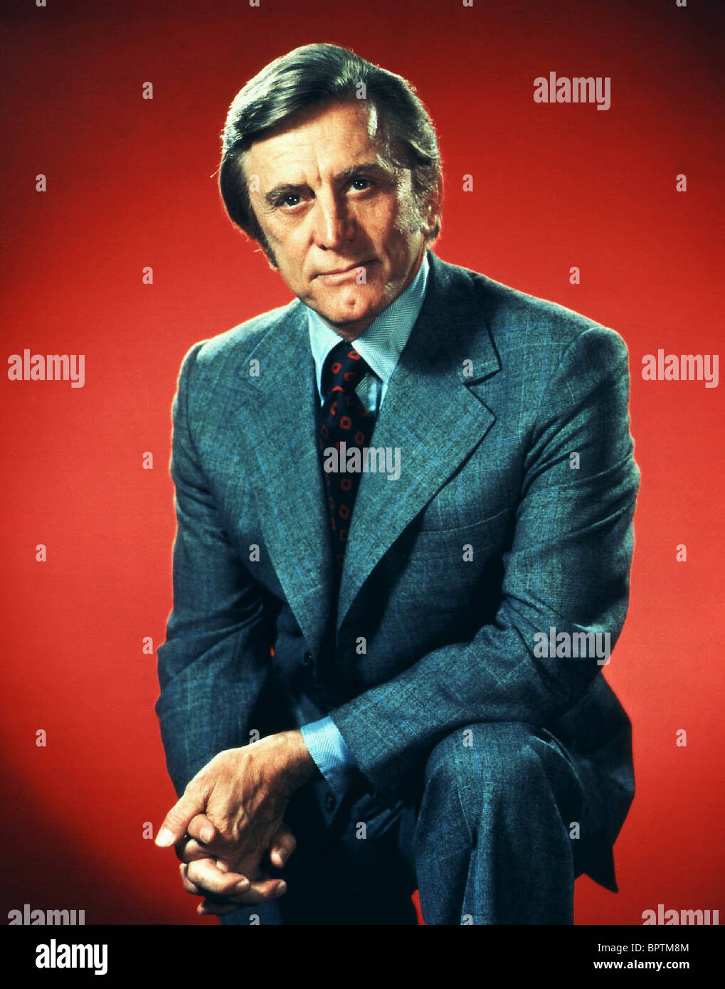 L'ACTEUR KIRK DOUGLAS (1970) Banque D'Images