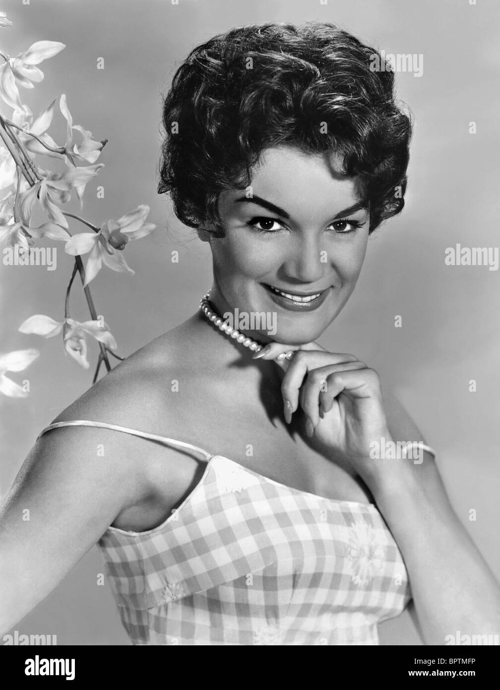 CONNIE FRANCIS SINGER (1963) Banque D'Images