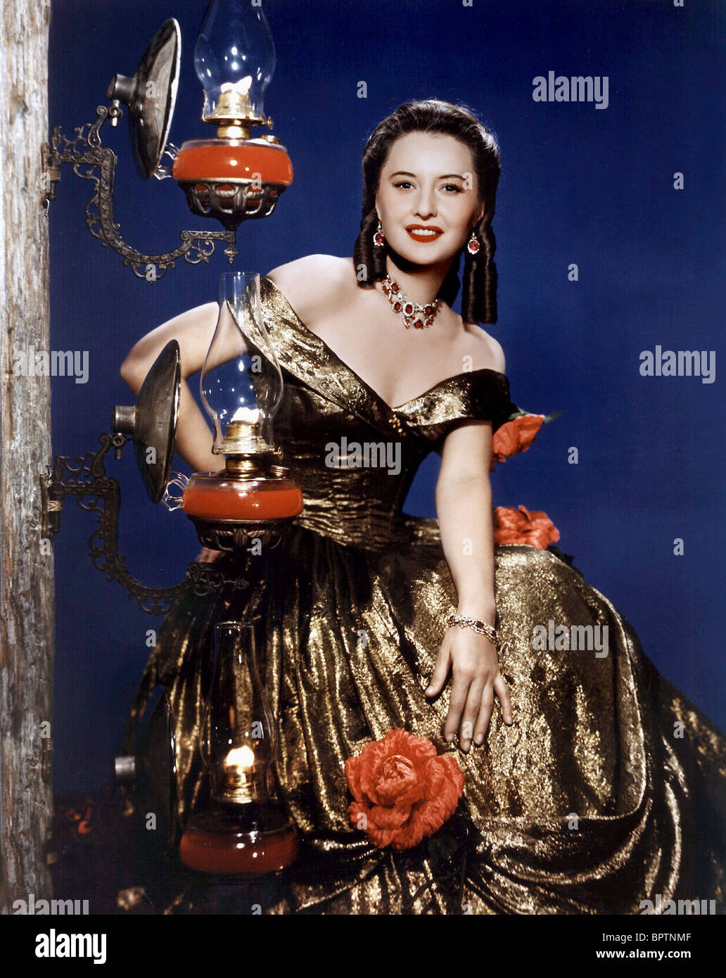 BARBARA STANWYCK ACTRICE (1957) Banque D'Images