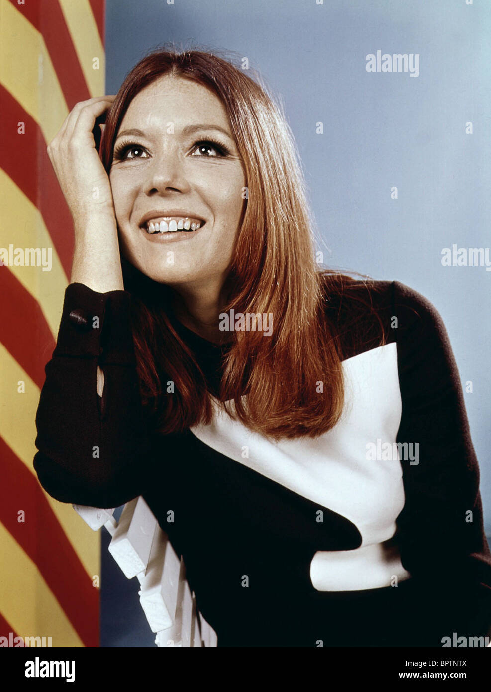 DIANA RIGG, actrice (1961) Banque D'Images