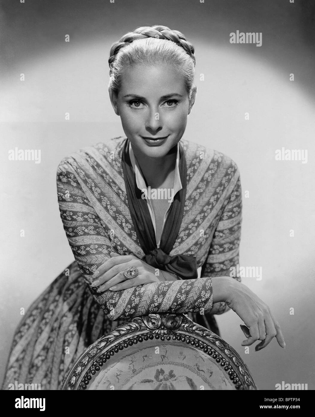 L'actrice Geneviève PAGE (1956) Banque D'Images