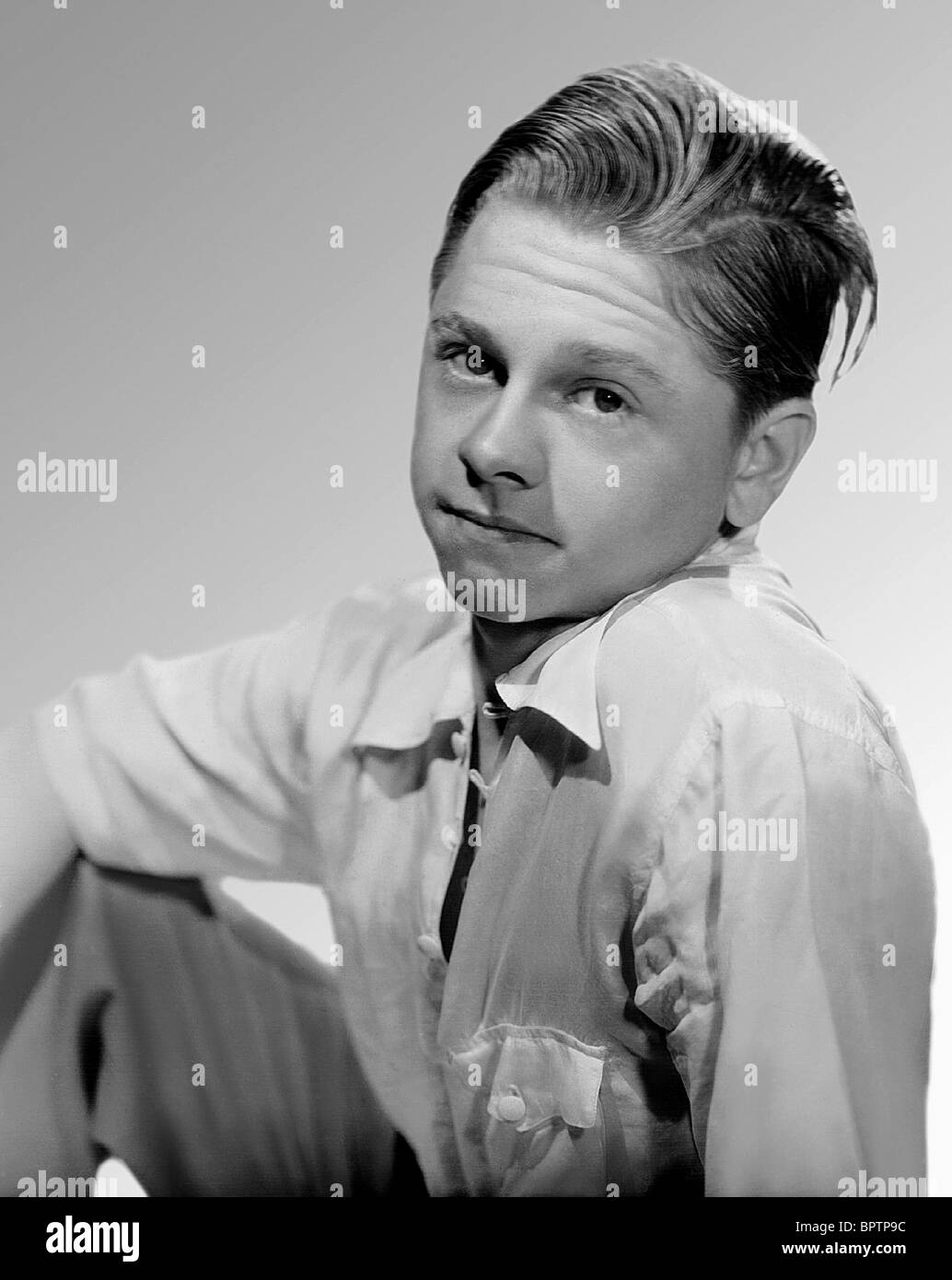 L'acteur Mickey Rooney (1939) Banque D'Images