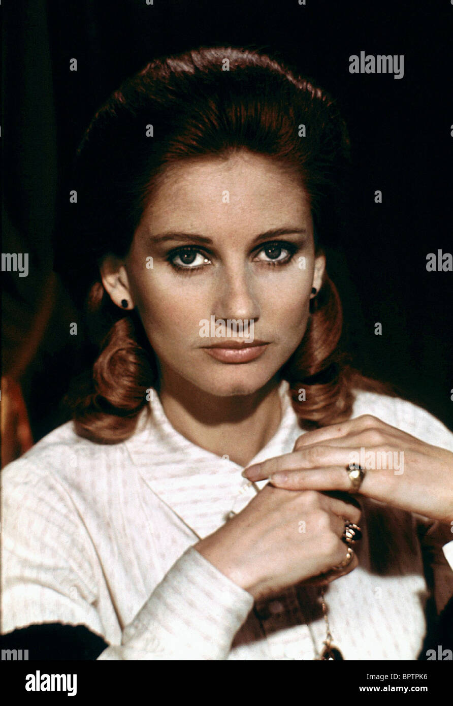 L'ACTRICE Jill IRELAND (1975) Banque D'Images