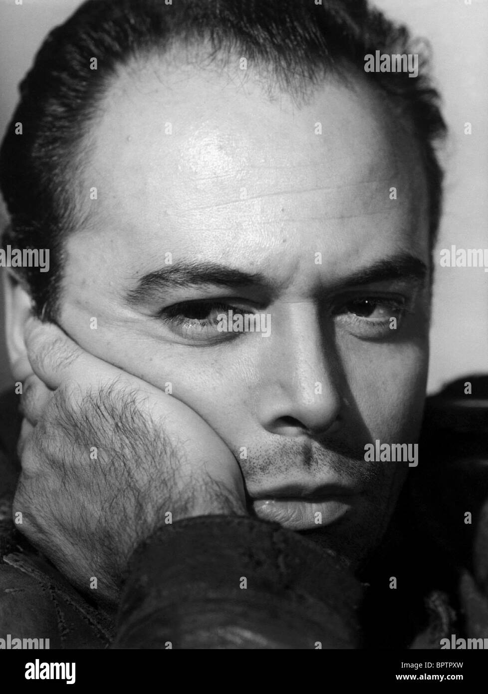 L'ACTEUR HERBERT LOM (1950) Banque D'Images