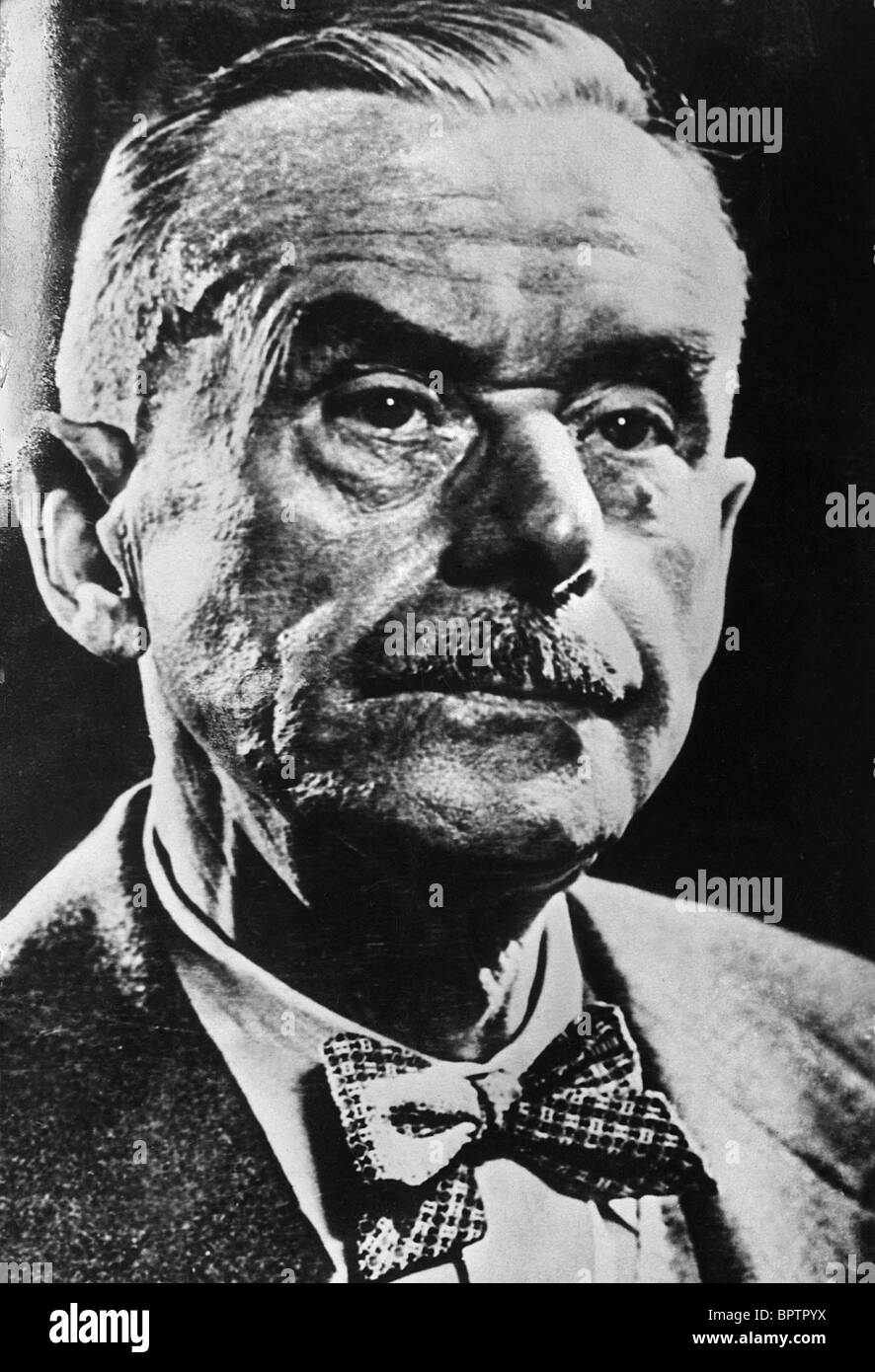 L'écrivain Thomas Mann (1925) Banque D'Images