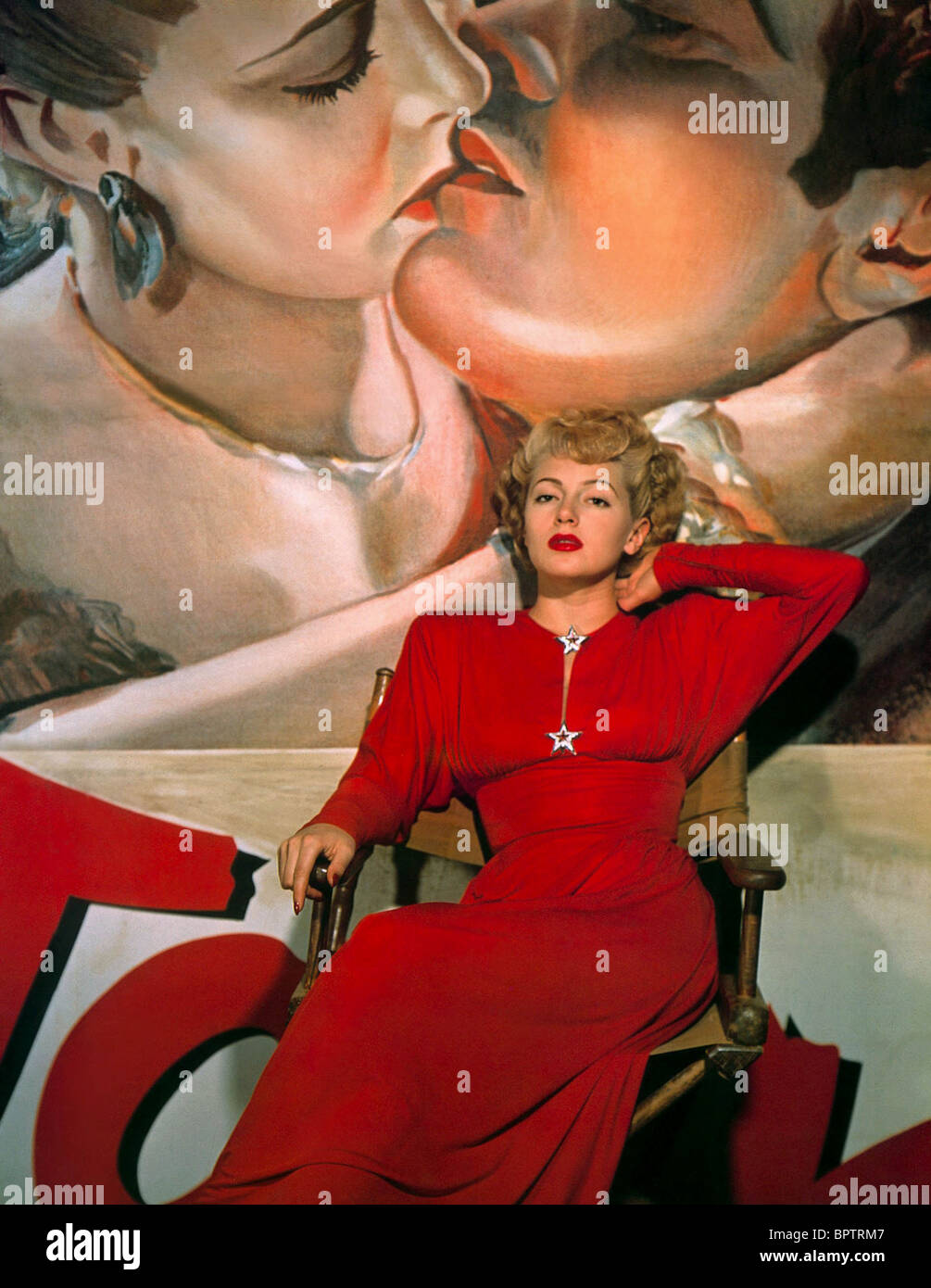 LANA TURNER ACTRICE (1942) Banque D'Images