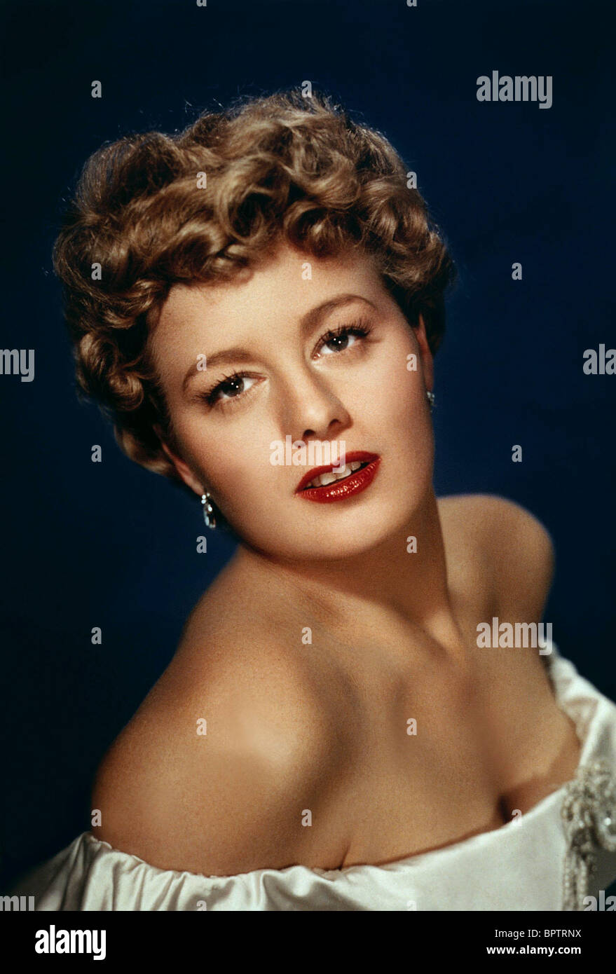 L'ACTRICE Shelley Winters (1953) Banque D'Images