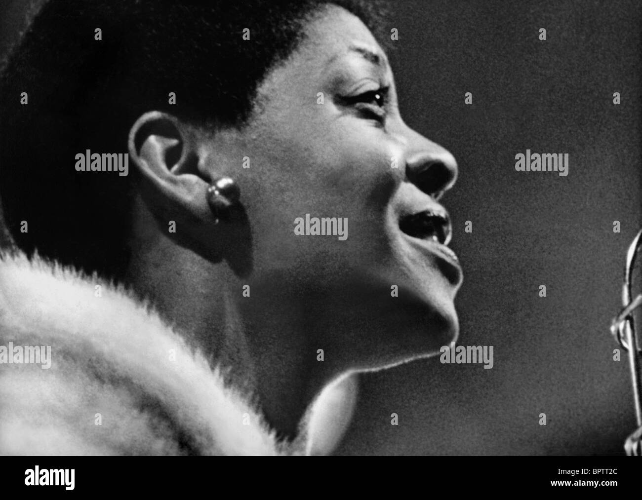 DINAH WAHINGTON JAZZ SINGER (1975) Banque D'Images