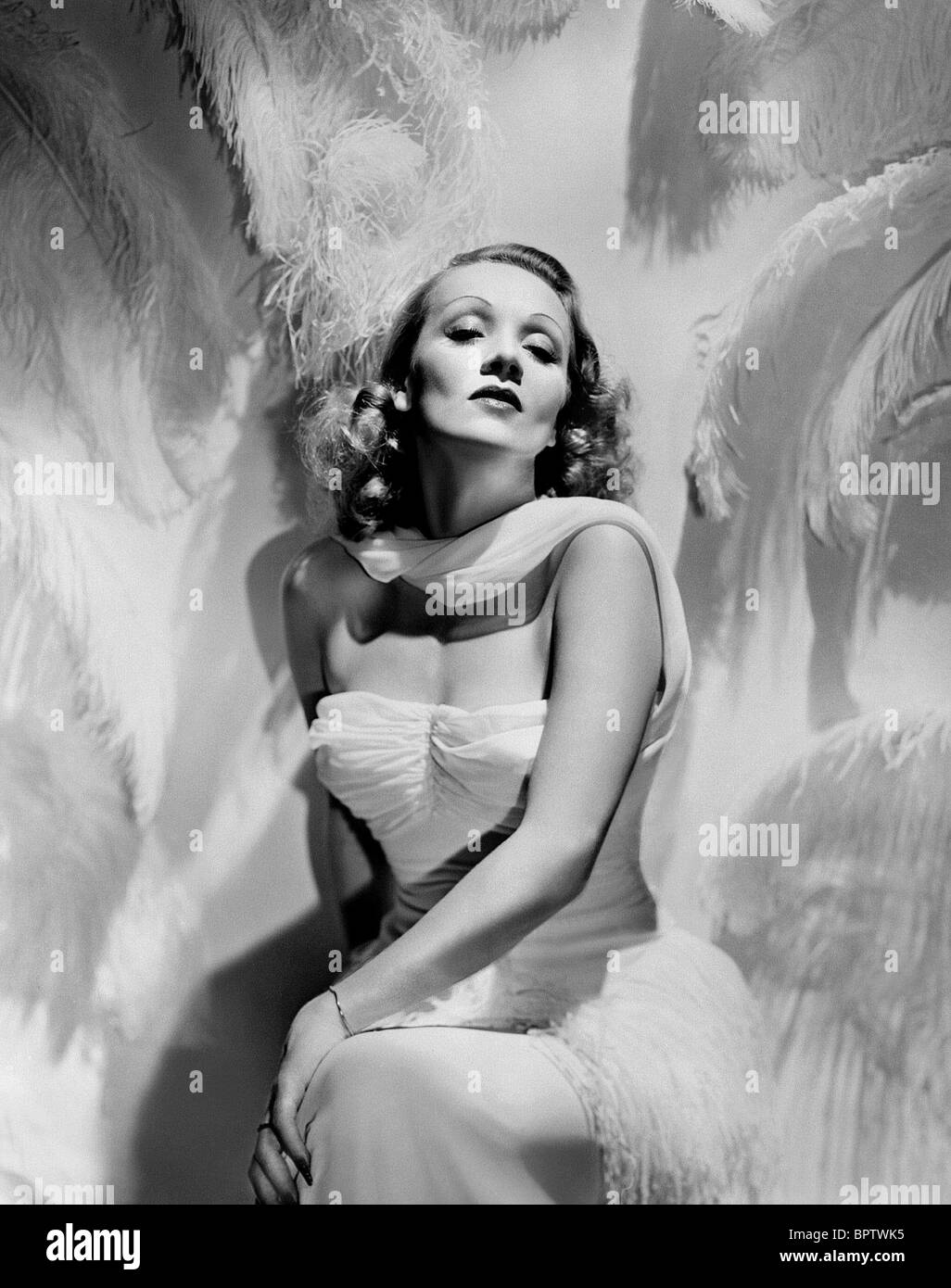 L'ACTRICE Marlene Dietrich (1936) Banque D'Images