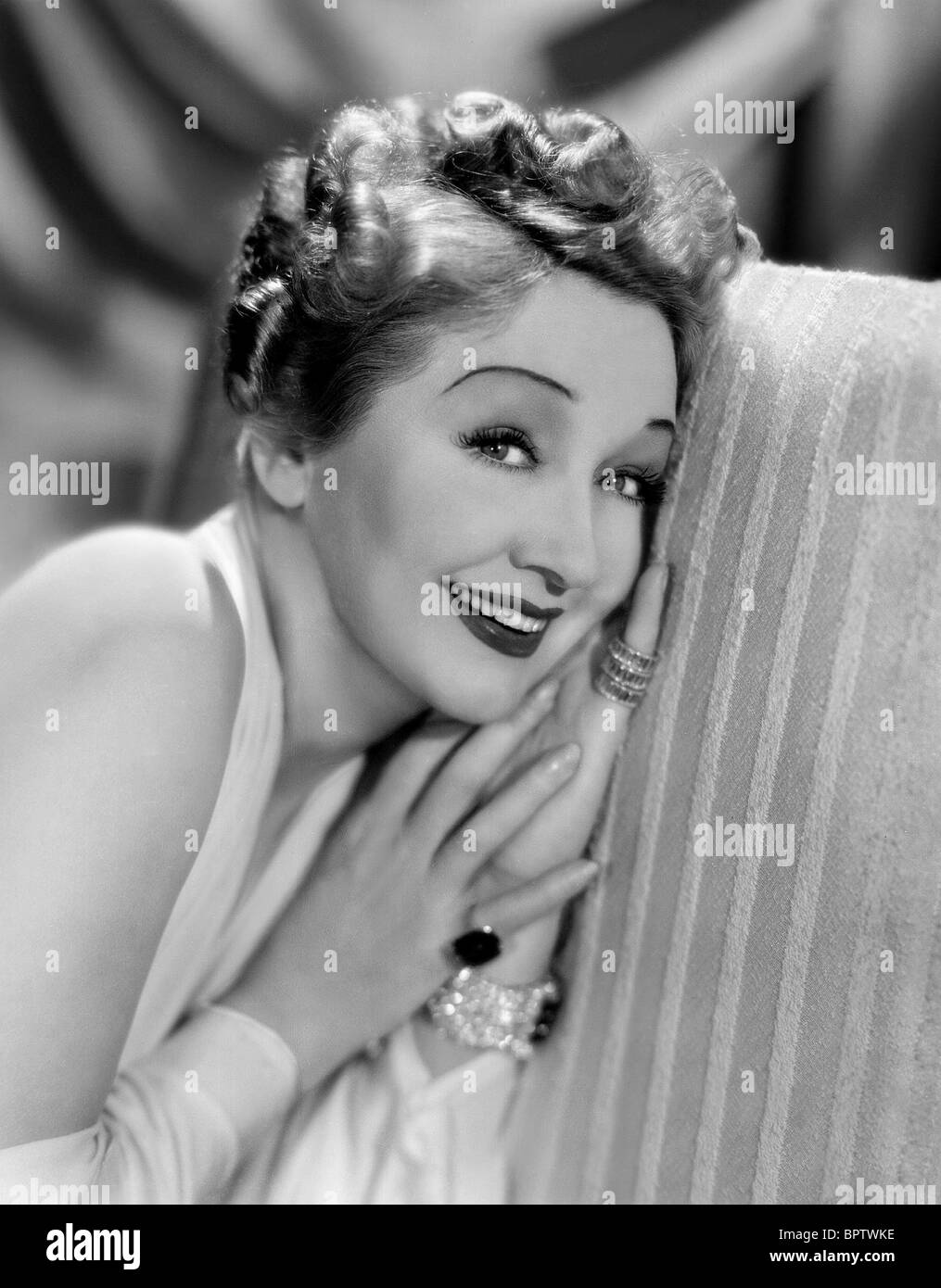 HEDDA HOPPER ACTRICE (1939) Banque D'Images