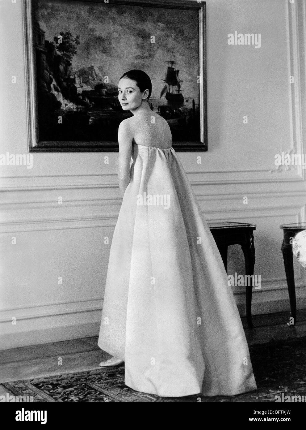 L'actrice Audrey Hepburn (1959) Banque D'Images