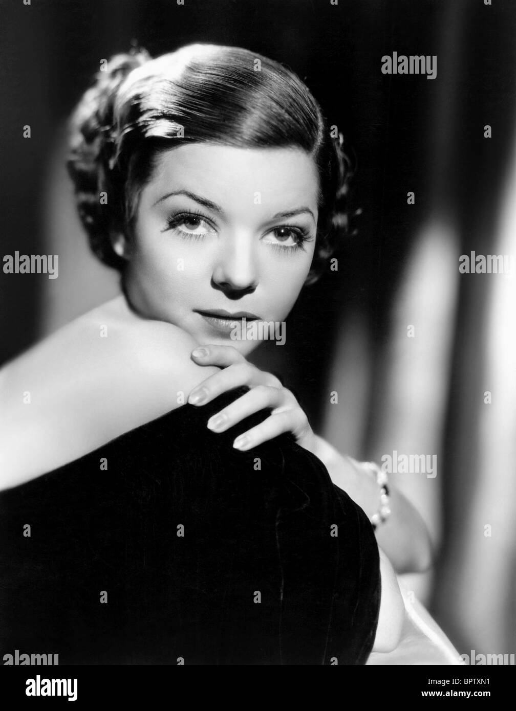 La chanteuse actrice Frances Langford (1935) Banque D'Images