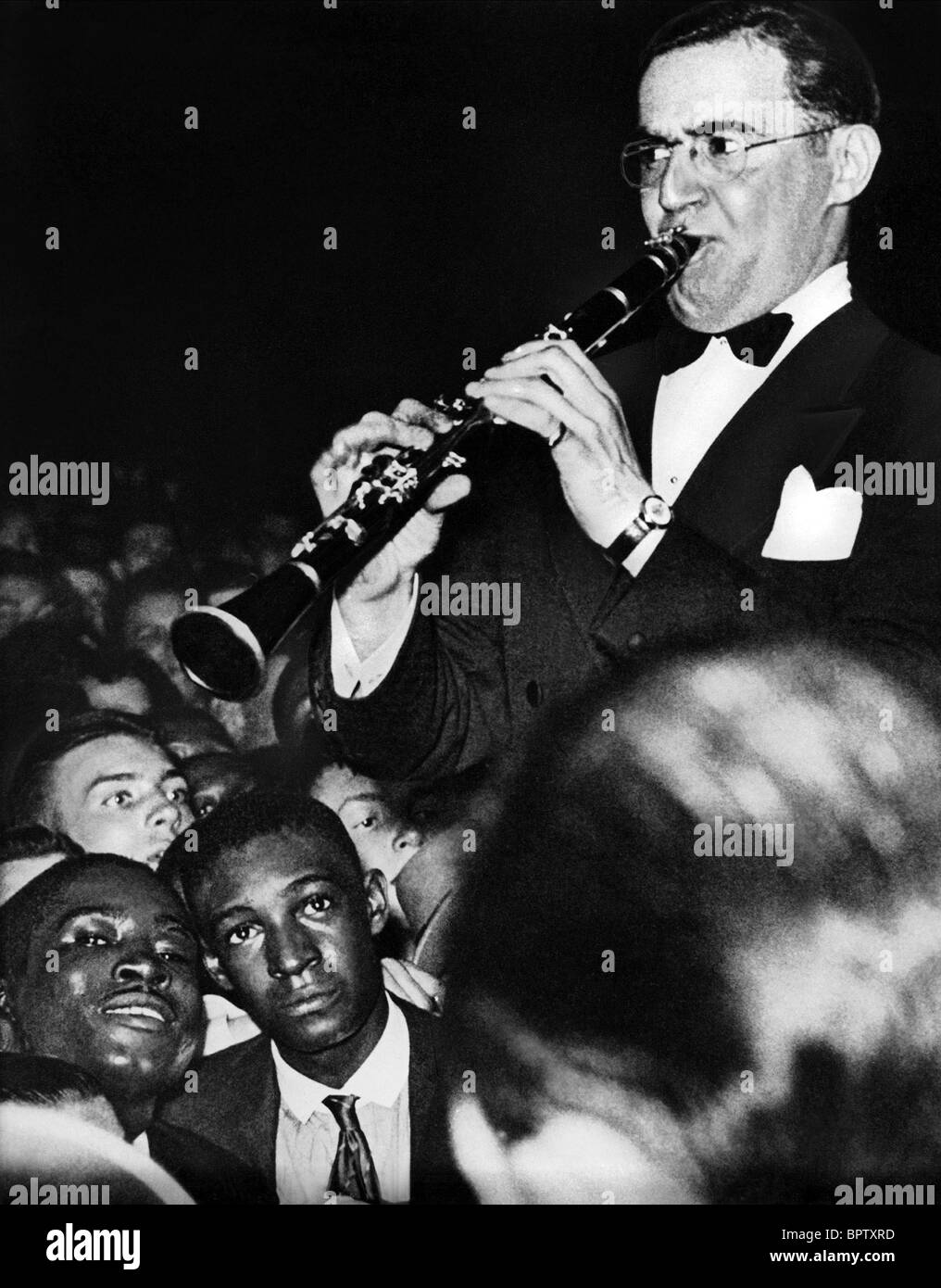 Musicien de jazz Benny Goodman (1944) Banque D'Images