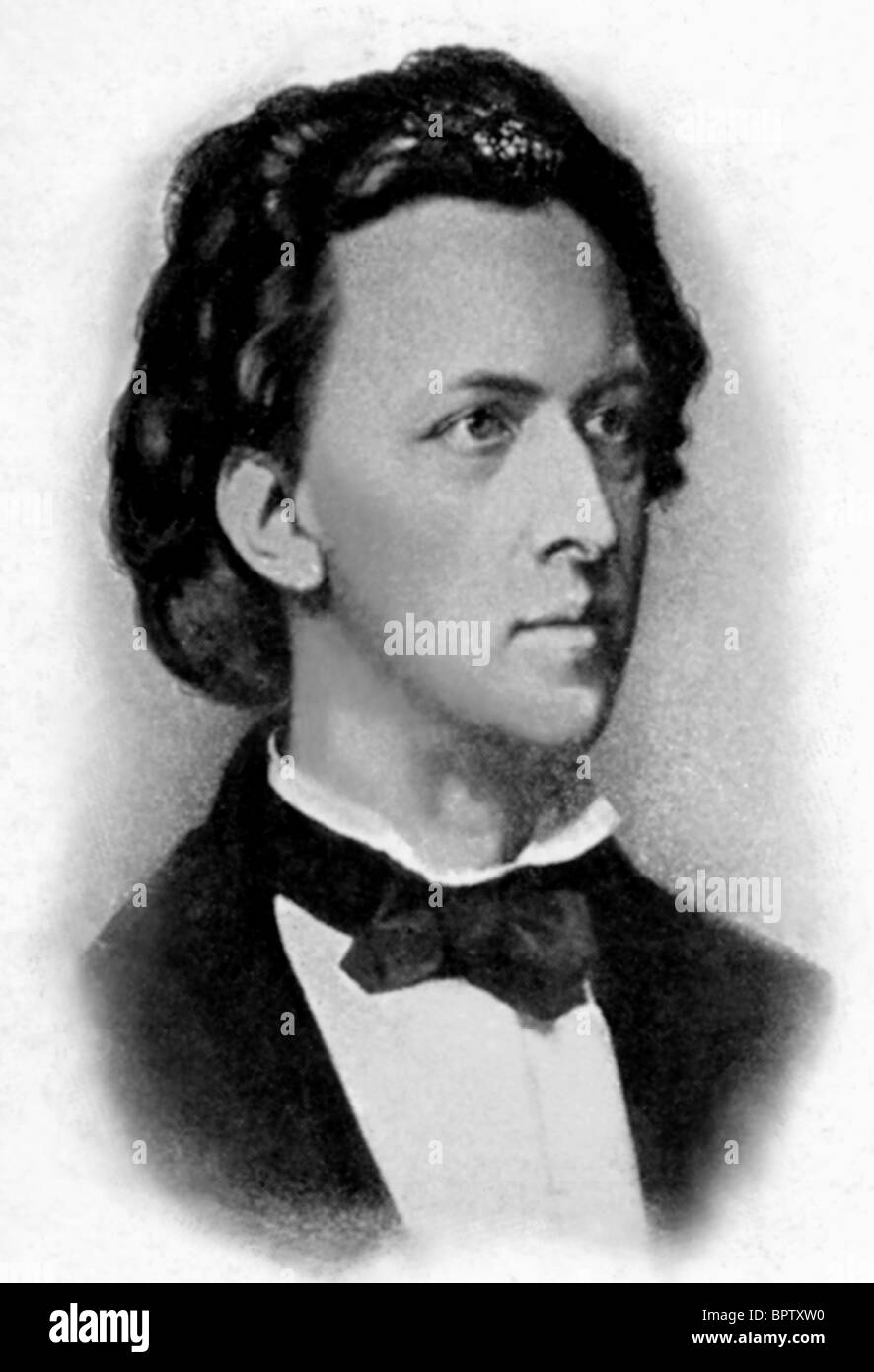 Compositeur de musique Frédéric Chopin (1938) Banque D'Images