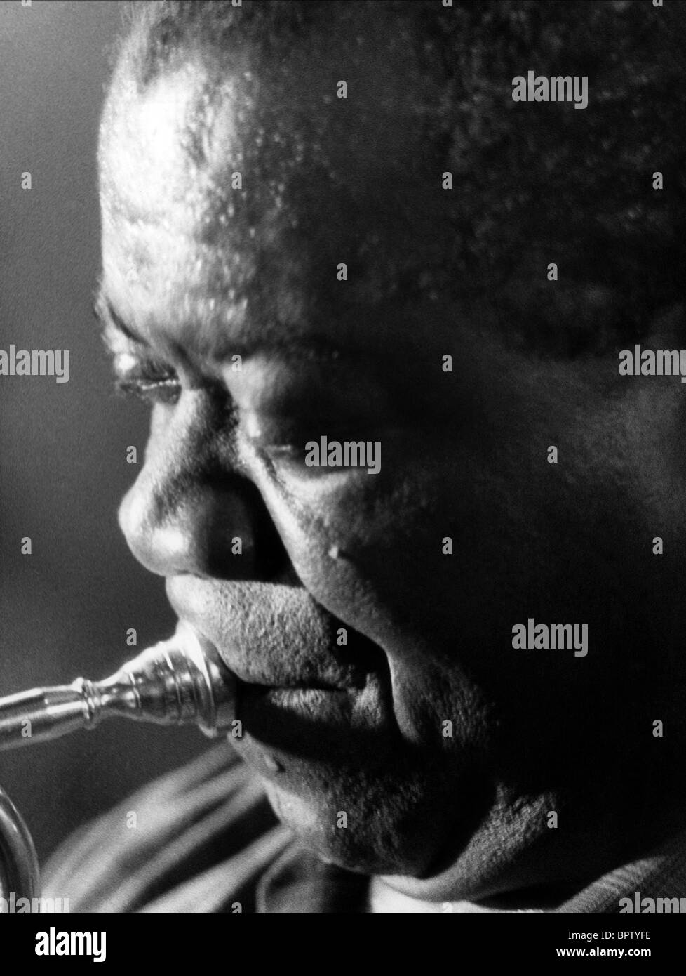 Le musicien de jazz Louis Armstrong (1959) Banque D'Images