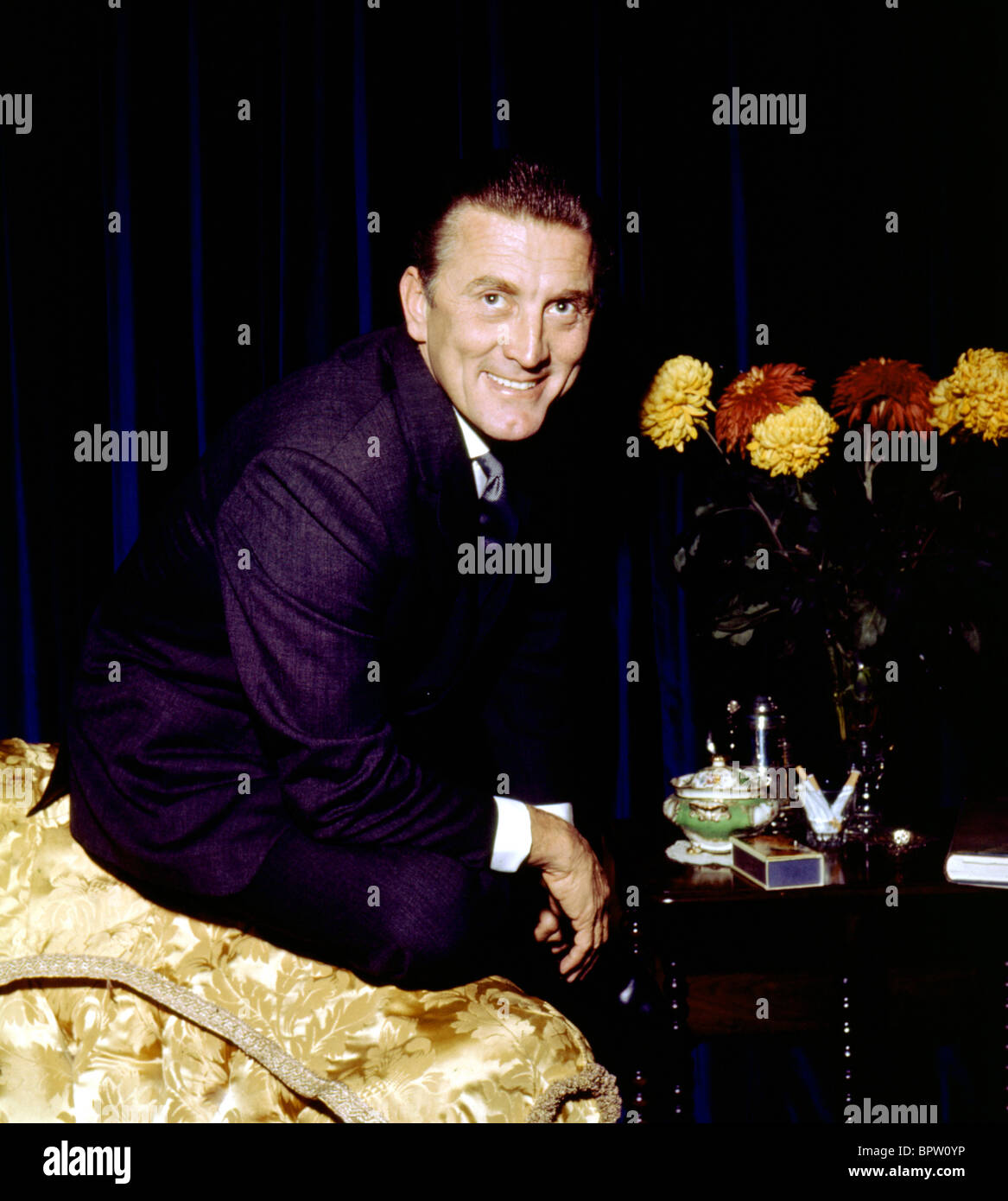 L'ACTEUR KIRK DOUGLAS (1960) Banque D'Images