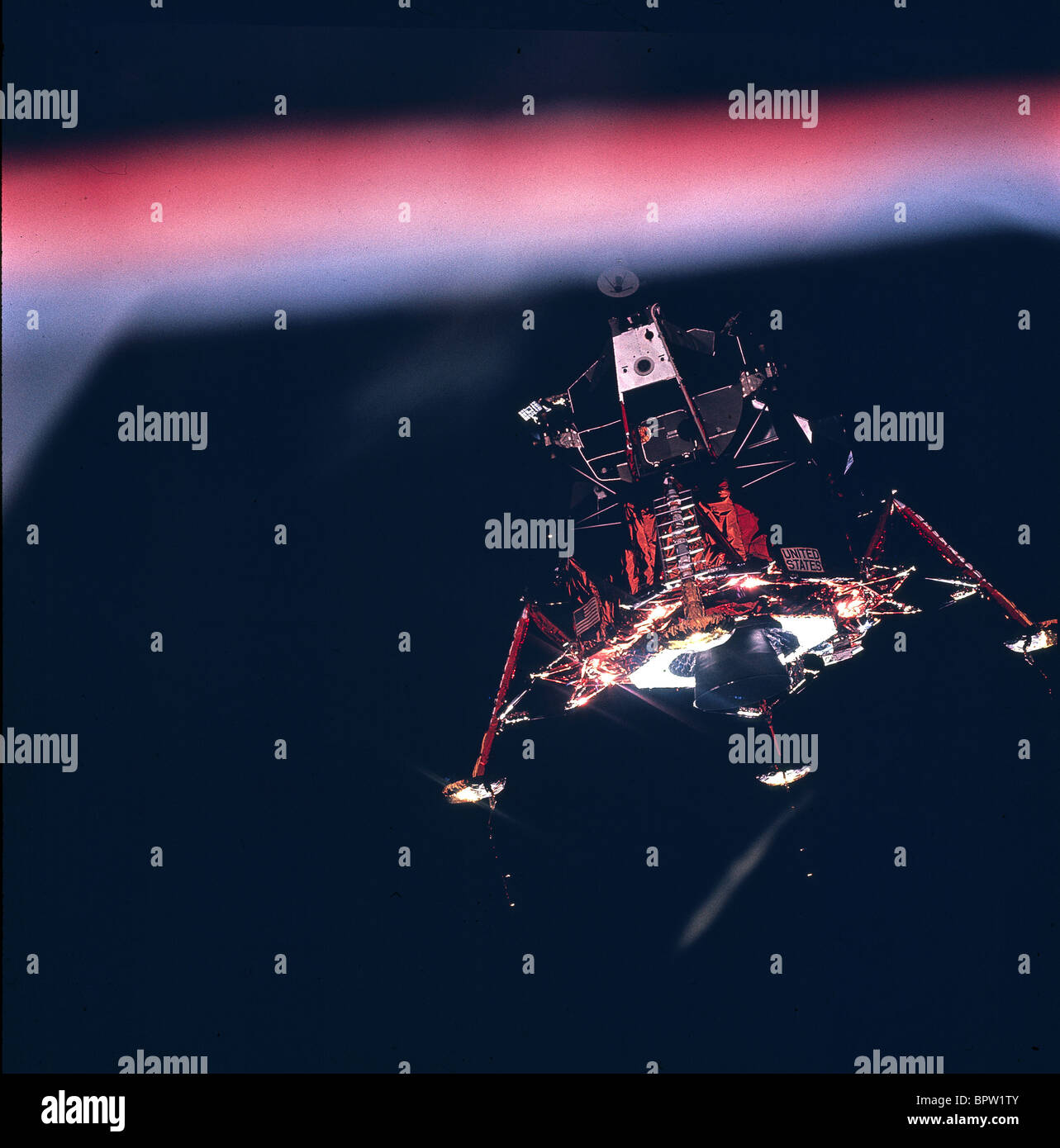 MODULE lunaire Apollo 11 (1969) Banque D'Images