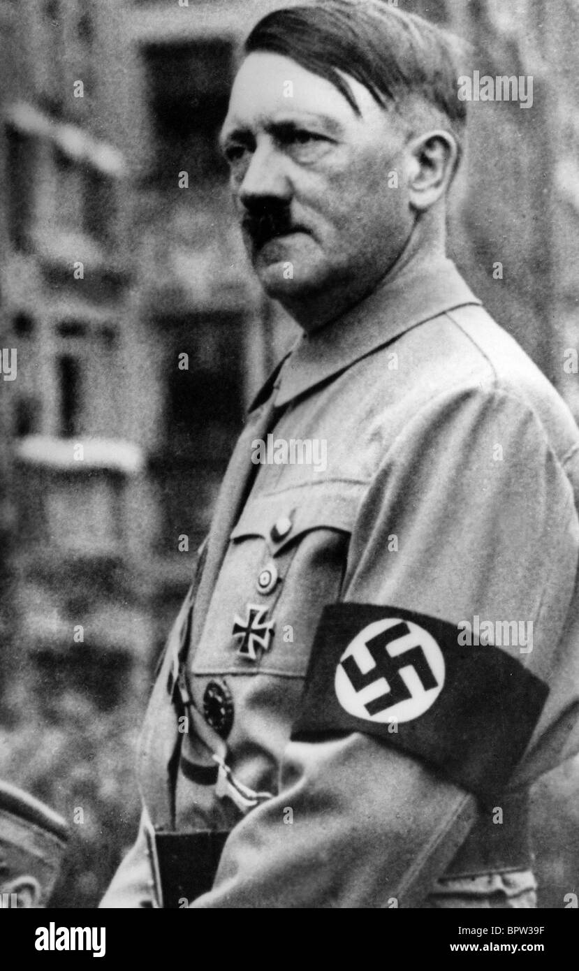 LEADER nazi Adolf Hitler 01 Mai 1944 Banque D'Images
