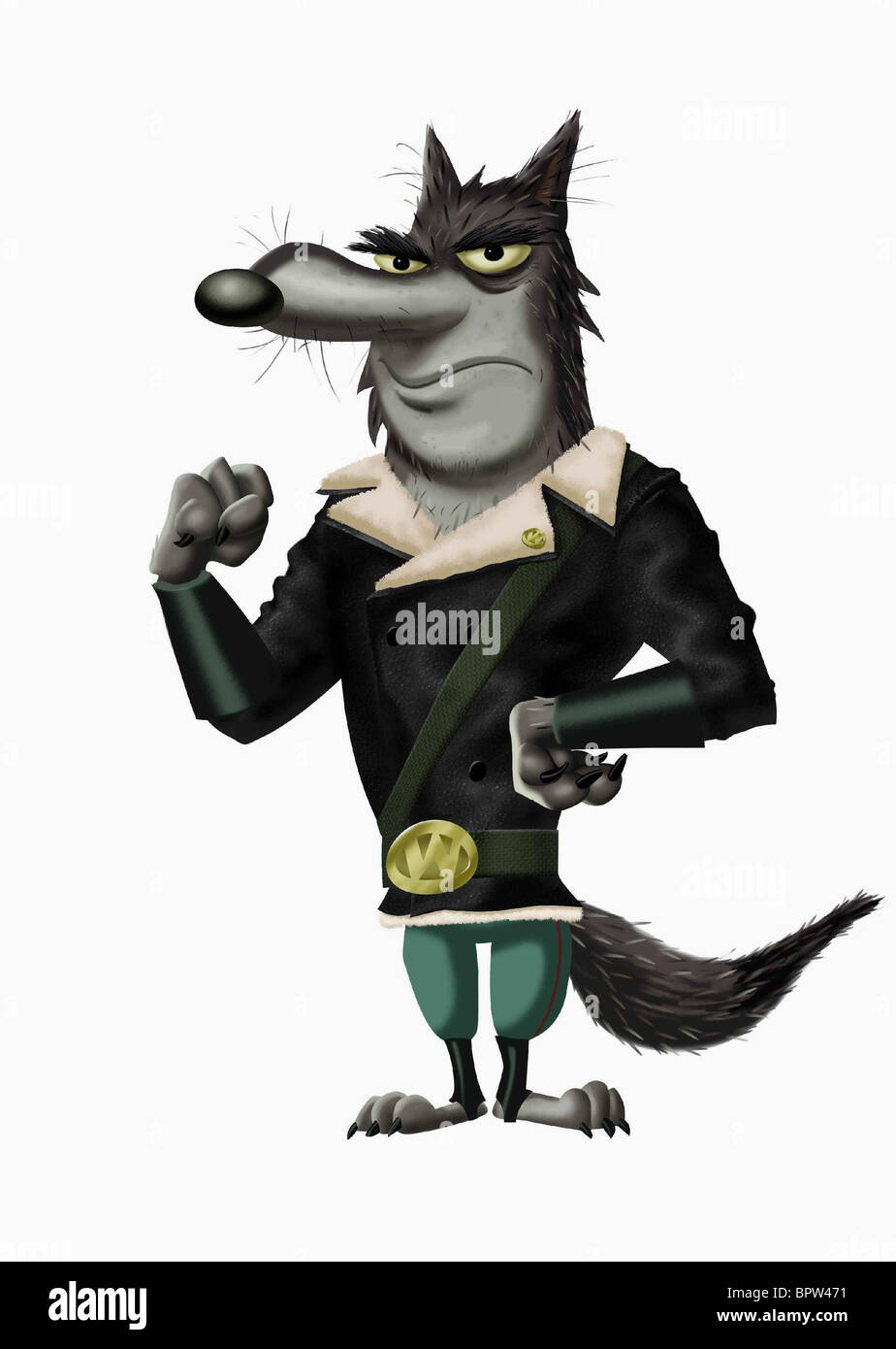 Big Boss Loup Fables Instable 3 Cochons Et Un Bebe 08 Photo Stock Alamy