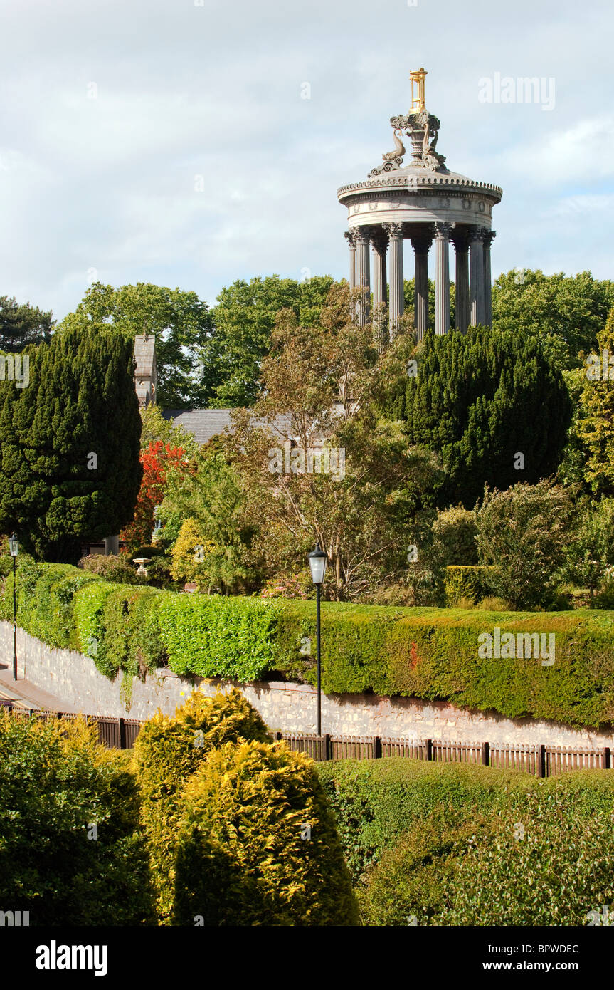 La Burns Monument National, Alloway, South Ayrshire, Ecosse Banque D'Images