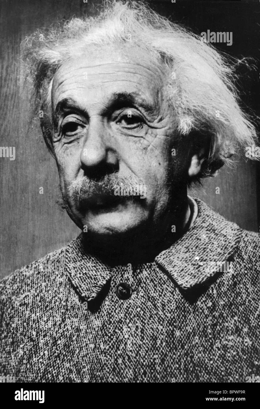 Mathématicien ALBERT EINSTEIN & SCIENTIFIQUE 01 Mai 1952 Banque D'Images