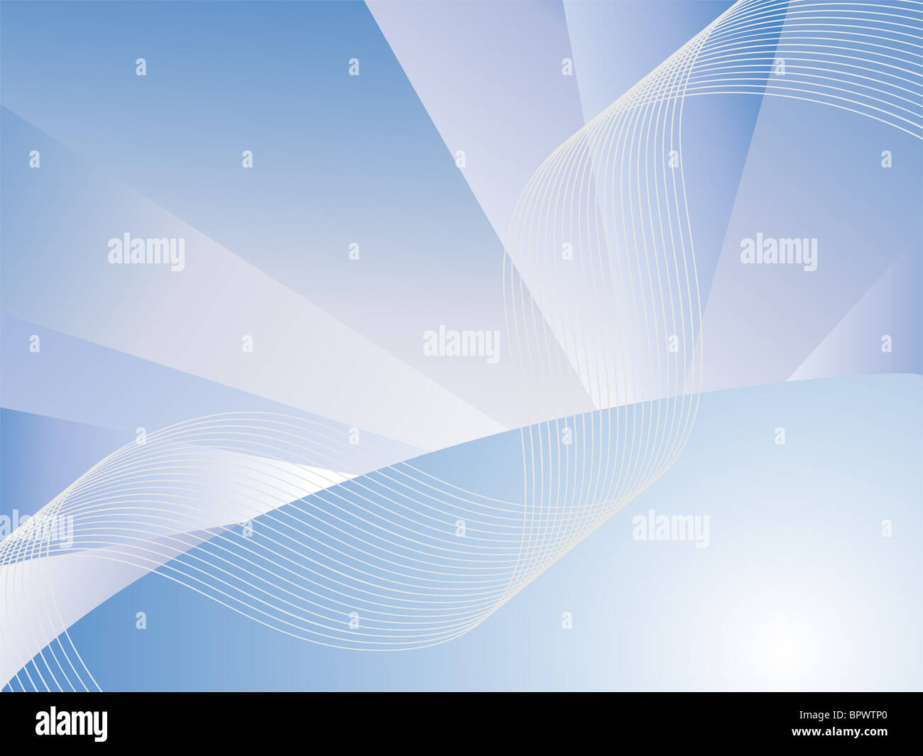 forme bleue Banque D'Images