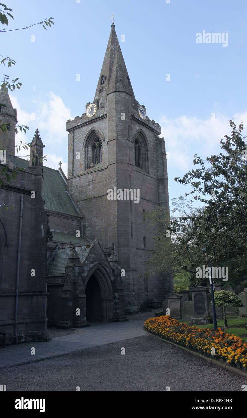 Cathédrale de Brechin, Angus scotland septembre 2010 Banque D'Images