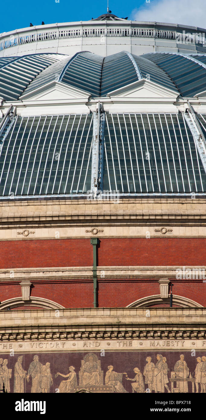 Image abstraite du Royal Albert Hall, Londres Banque D'Images