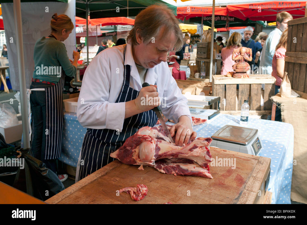 Borough Market - Southwark - Londres Banque D'Images