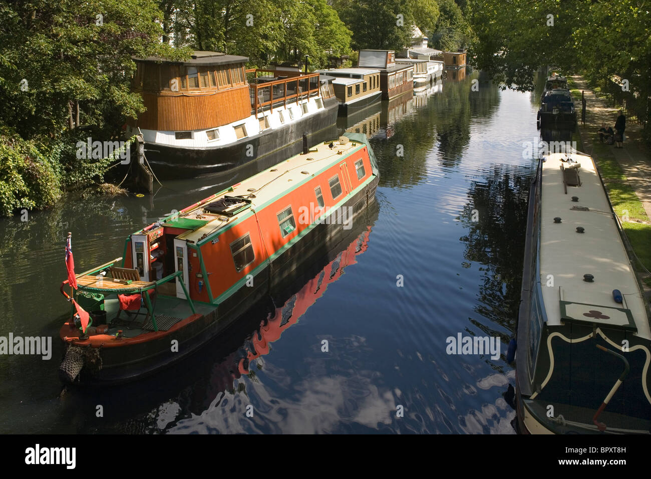 Angleterre Londres Paddington Petite Venise Banque D'Images