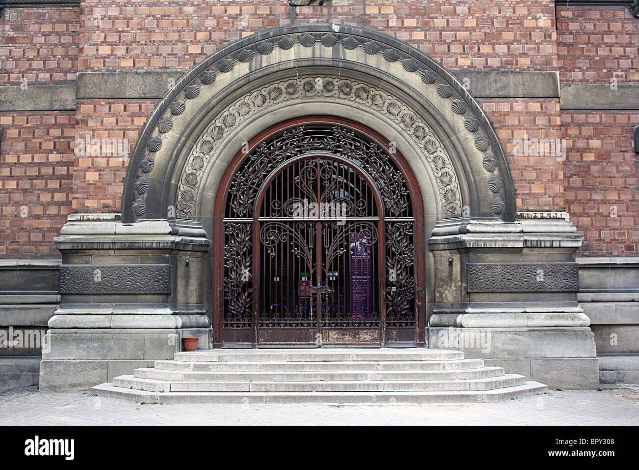 Musée de paléontologie, Paris, dans le Jardin des Plantes, l'entrée principale. Banque D'Images