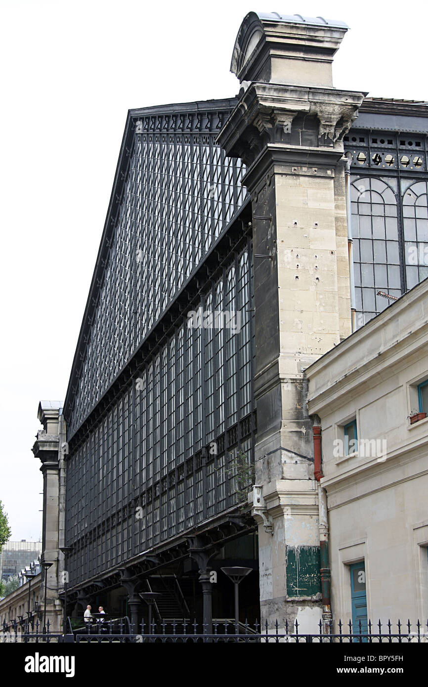 Paris, Gare d'Austerlitz, gare, gare de fin. Banque D'Images